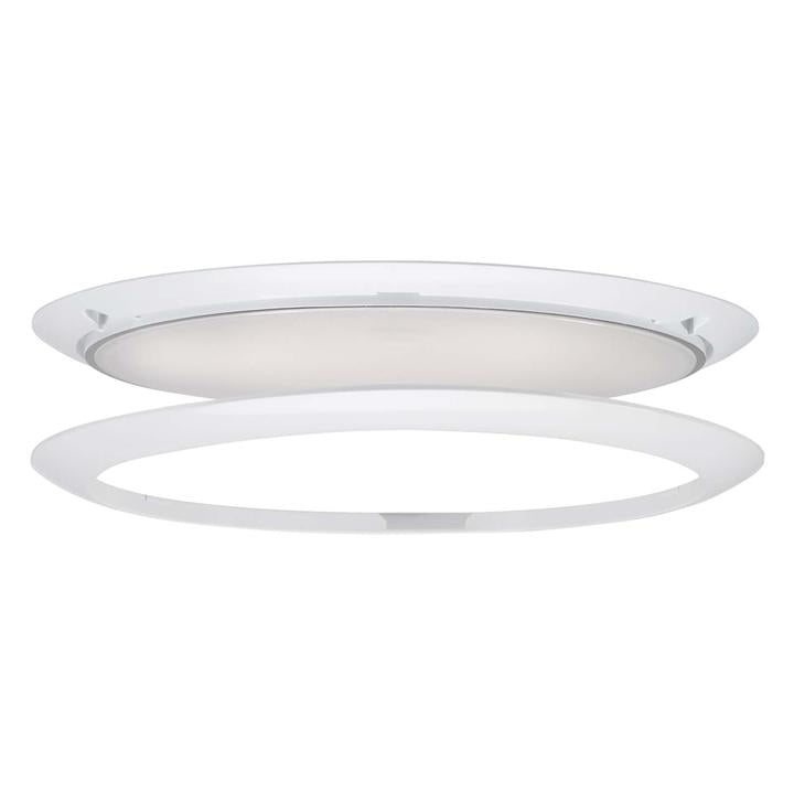 Narva Saturn Interior Lamp with Touch Switch Oval White 180mm 12V 87517BL