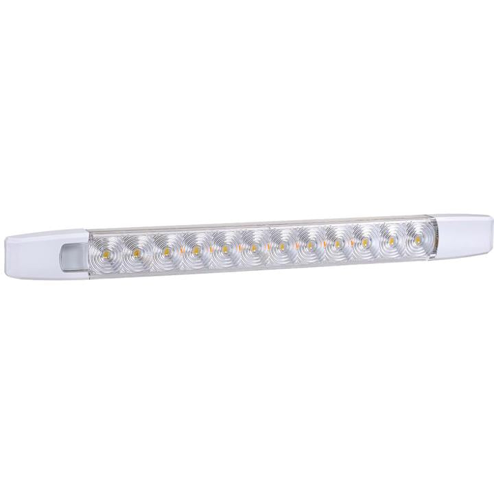 Narva LED Dual Colour Strip Lamp 12V Amber/Clear Blister Pack 87538WABL
