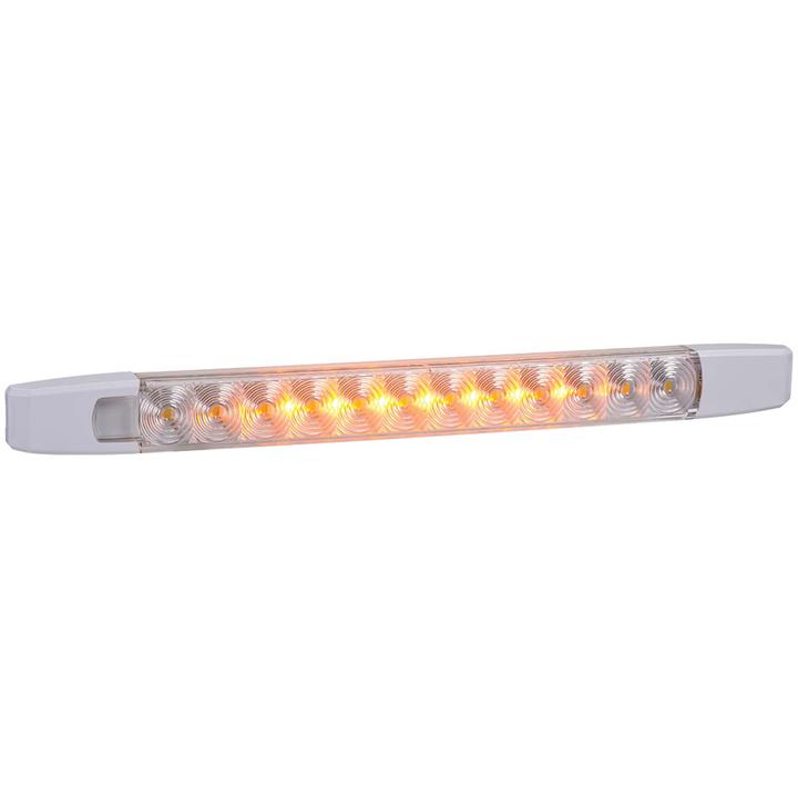 Narva LED Dual Colour Strip Lamp 12V Amber/Clear Blister Pack 87538WABL