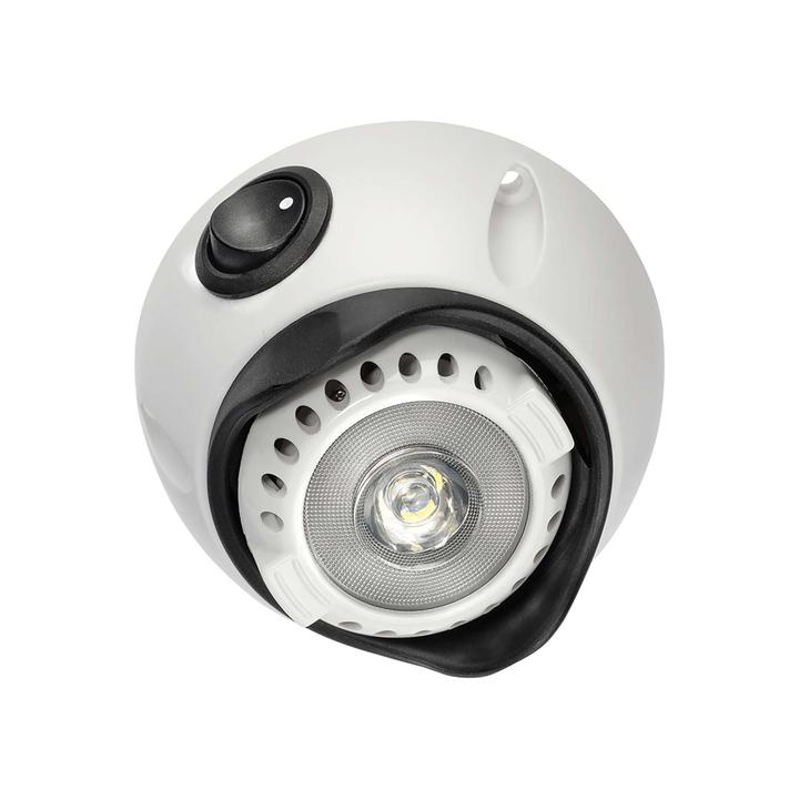 Narva LED Interior Swivel Lamp with Off/On Switch White 10-30V 1W 87654BL