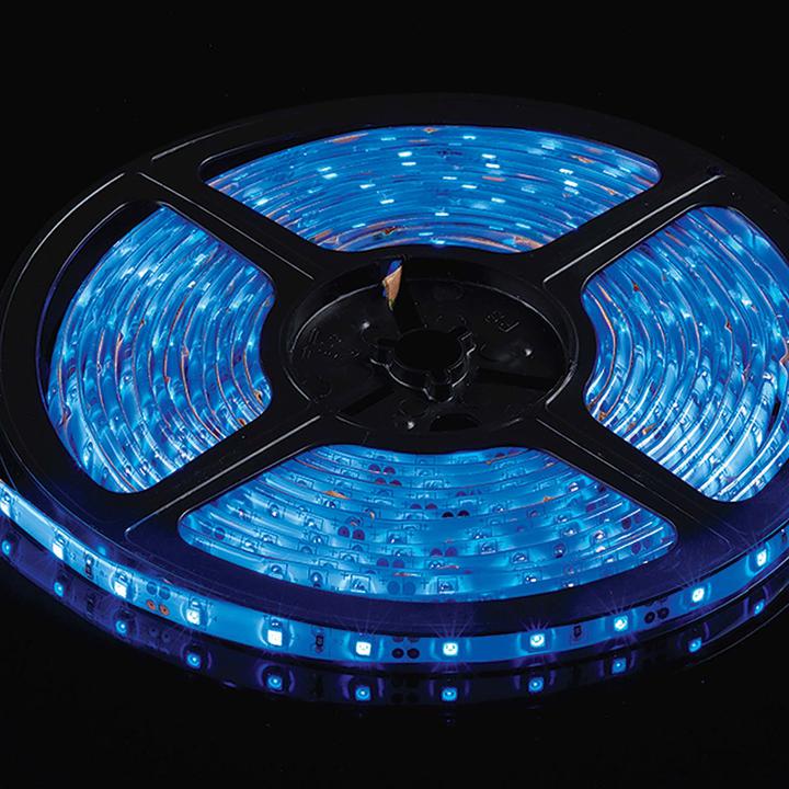Narva Waterproof LED Tape with High Output Blue 5m 12V 6000K 87810B