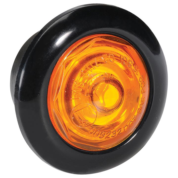 Narva Model 2 LED Side Marker with Black Housing Amber 27mm 9-33V 90212BL