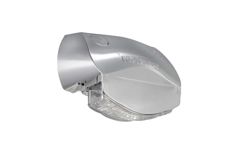 Narva LED Model 16 Licence Plate Lamp 9-33V with Chrome Housing 91664