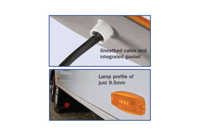 Narva LED Marker Lamp Side Amber 91700