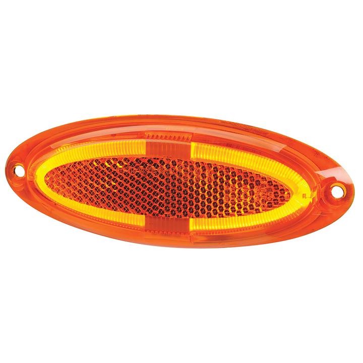 Narva Model 21 LED Side Marker Light Pipe Amber 9-33V 92120BL