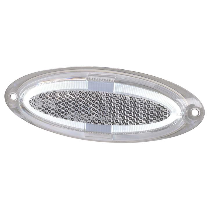 Narva Model 21 LED Front End Outline Marker Light Pipe White 9-33V 92124BL