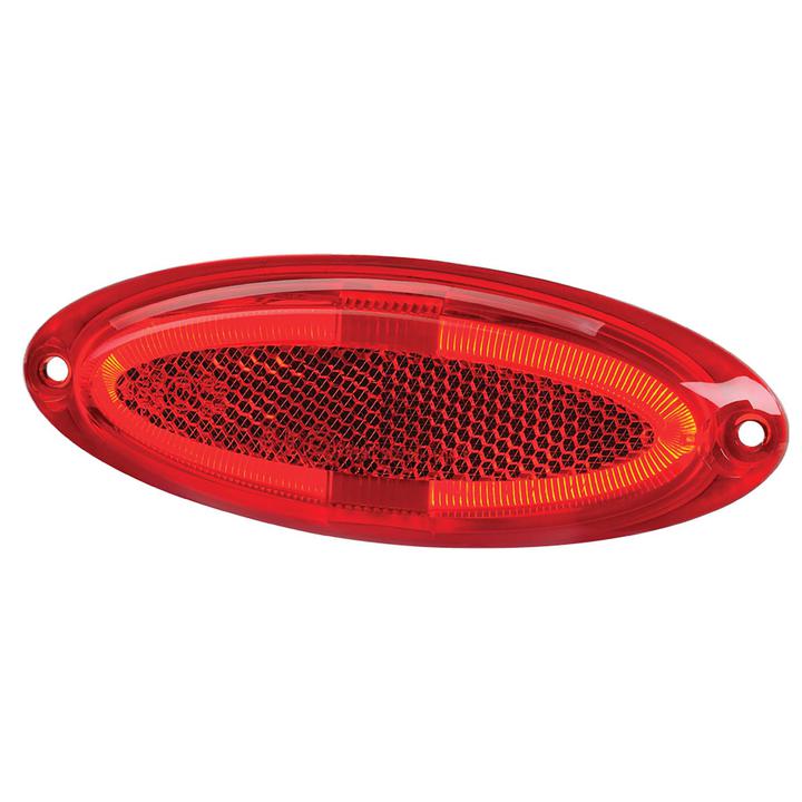 Narva Model 21 LED Rear End Outline Marker Light Pipe Red 9-33V 92128BL