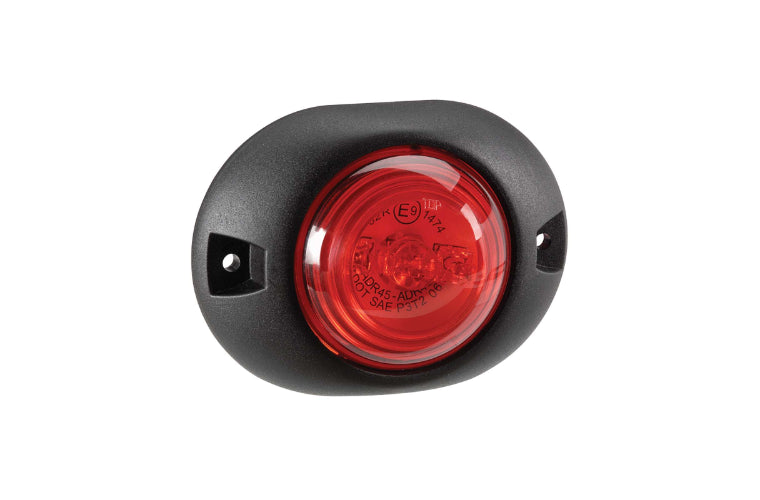 Narva Model 31 LED Rear End Outline Marker Lamp Red 9-33V 93138