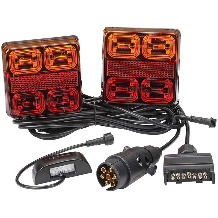 Narva LED Model 35 Box Trailer Lamp Kit 12V Blister Twin Pack 93540BL2