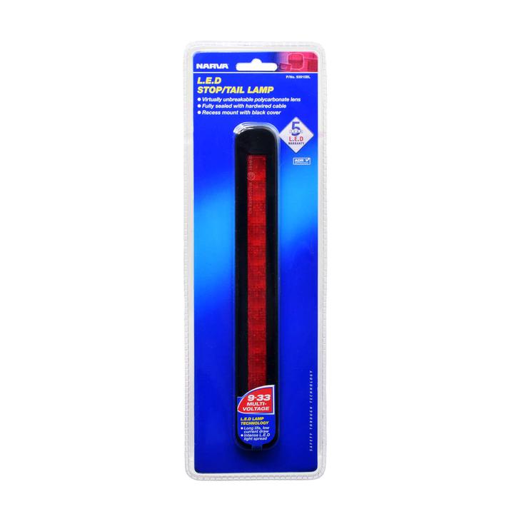 Narva LED Model 39 Stop/Tail Lamp 9-33V Blister Pack 93910BL