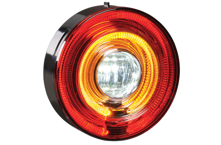 Narva Model 57 LED Rear Direction Indicator/Stop Lamp 9-33V w/ LED Tail Ring/Reverse 95720
