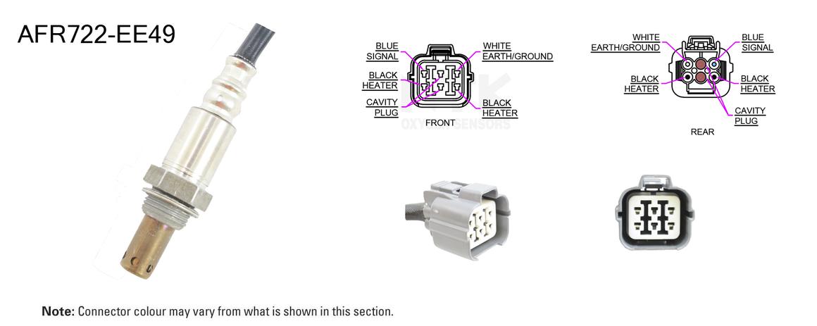 NTK Oxygen Lambda Sensor AFR722-EE49