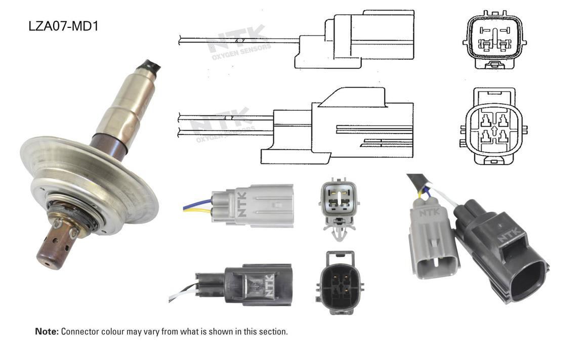 NTK Oxygen Lambda Sensor LZA07-MD1