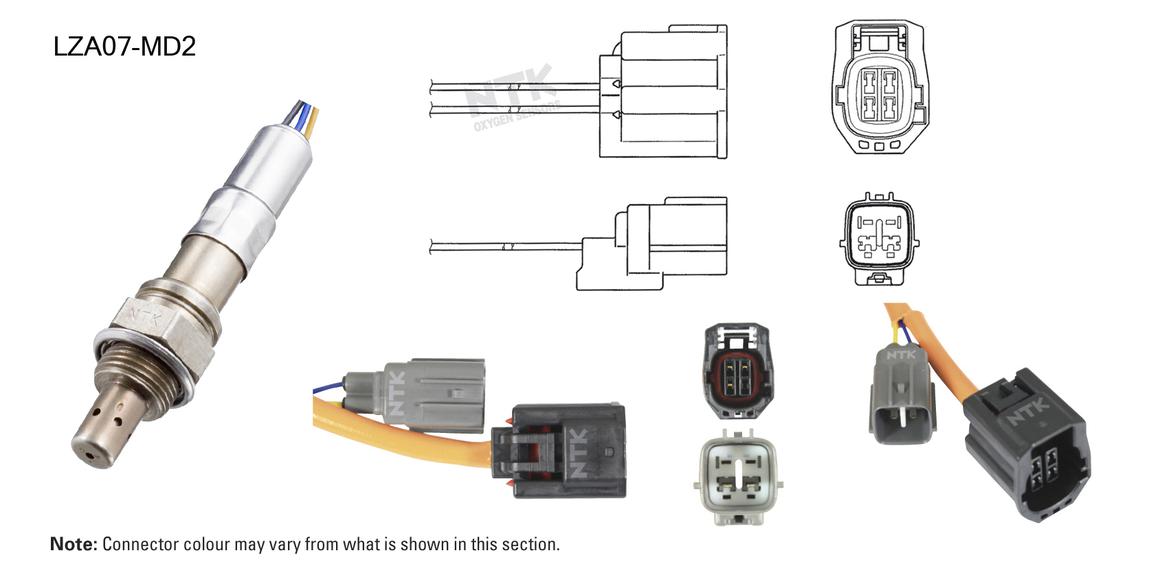 NTK Oxygen Lambda Sensor LZA07-MD2
