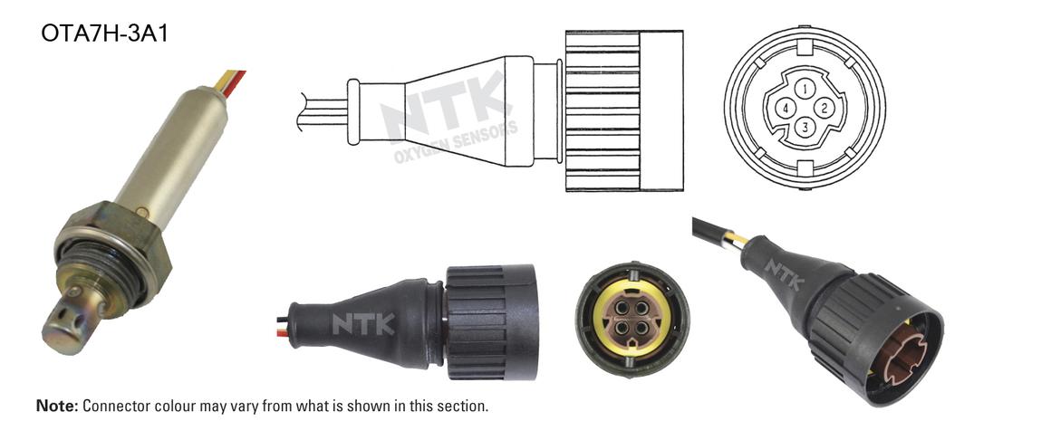 NTK Oxygen Lambda Sensor OTA7H-3A1