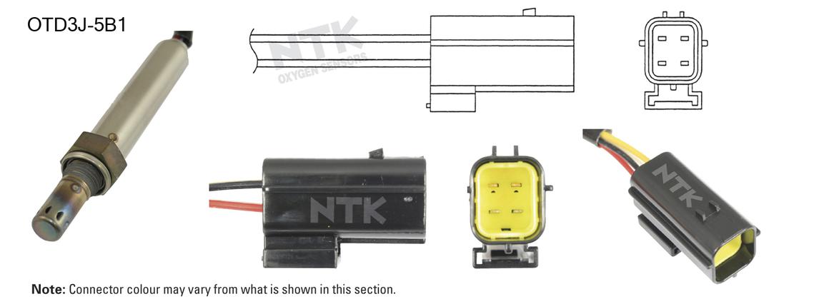 NTK Oxygen Lambda Sensor OTD3J-5B1