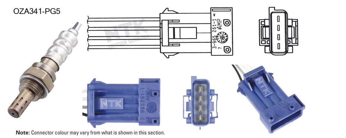 NTK Oxygen Lambda Sensor OZA341-PG5