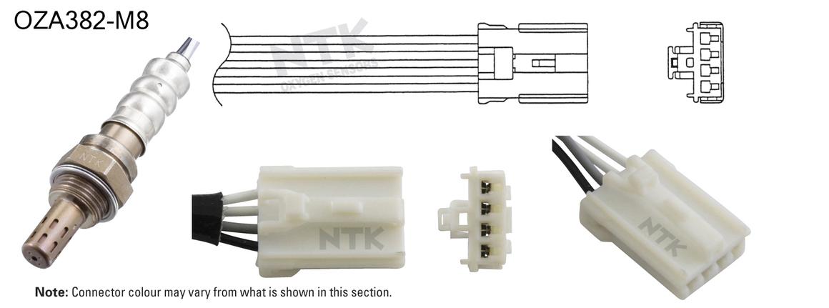 NTK Oxygen Lambda Sensor OZA382-M8