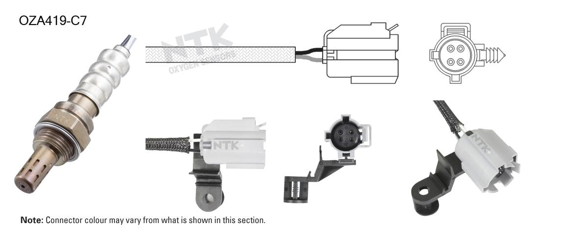 NTK Oxygen Lambda Sensor OZA419-C7