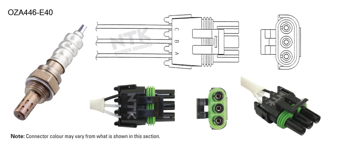 NTK Oxygen Lambda Sensor OZA446-E40