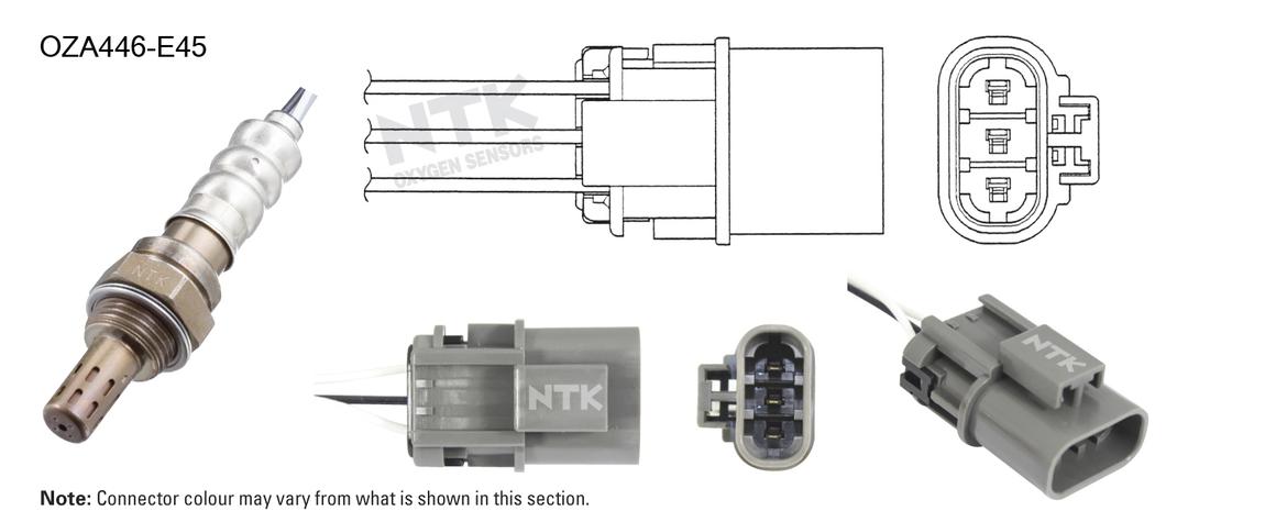 NTK Oxygen Lambda Sensor OZA446-E45