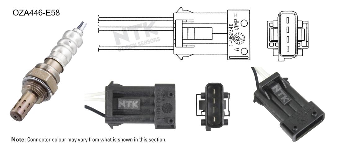 NTK Oxygen Lambda Sensor OZA446-E58