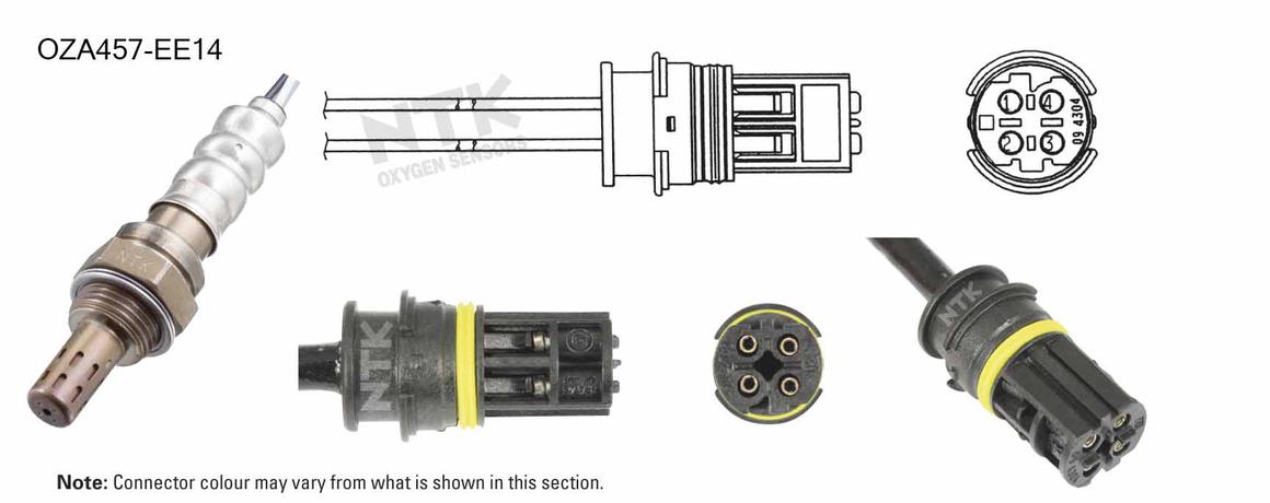 NTK Oxygen Lambda Sensor OZA457-EE14