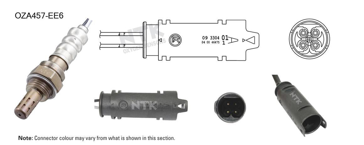 NTK Oxygen Lambda Sensor OZA457-EE6