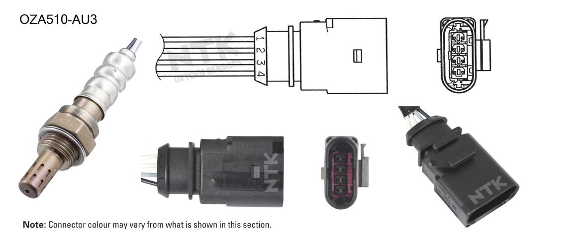 NTK Oxygen Lambda Sensor OZA510-AU3