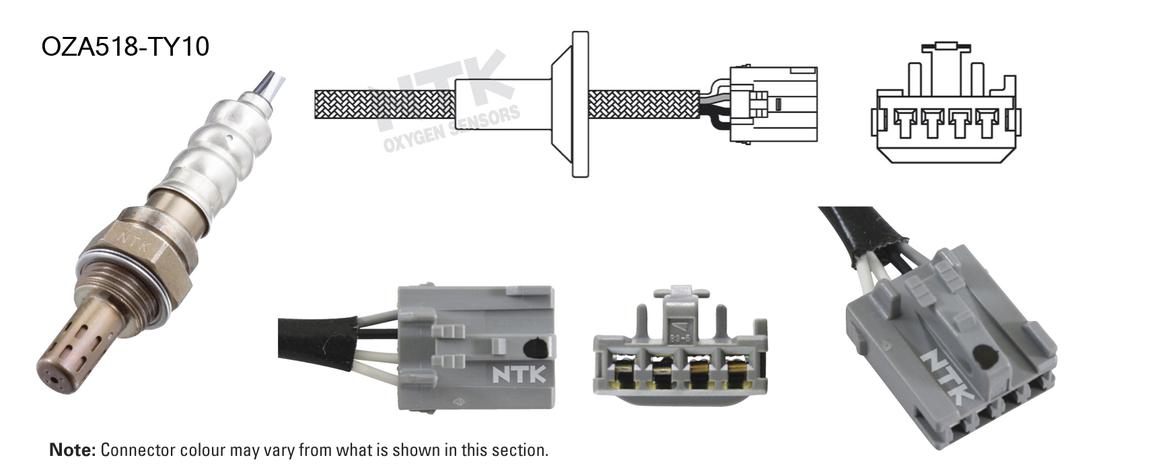 NTK Oxygen Lambda Sensor OZA518-TY10