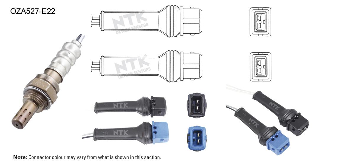 NTK Oxygen Lambda Sensor OZA527-E22