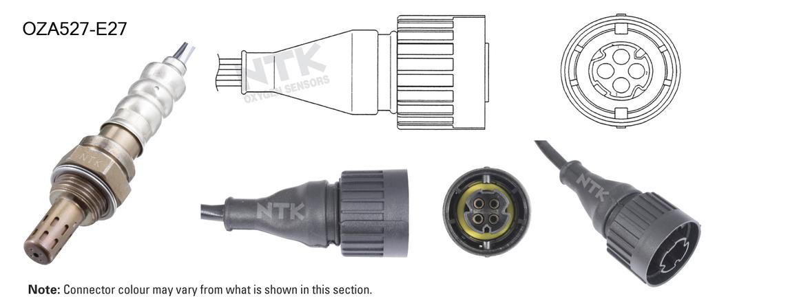 NTK Oxygen Lambda Sensor OZA527-E27
