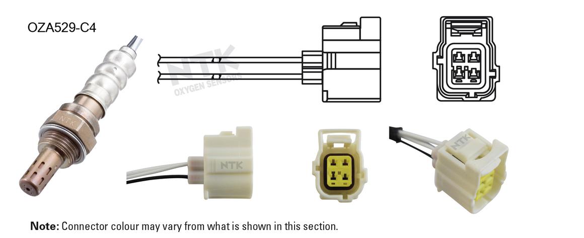 NTK Oxygen Lambda Sensor OZA529-C4
