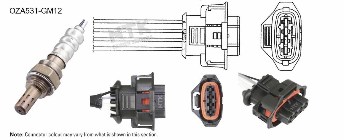 NTK Oxygen Lambda Sensor OZA531-GM12