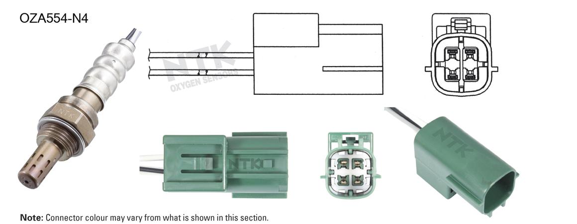 NTK Oxygen Lambda Sensor OZA554-N4