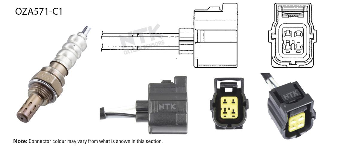 NTK Oxygen Lambda Sensor OZA571-C1