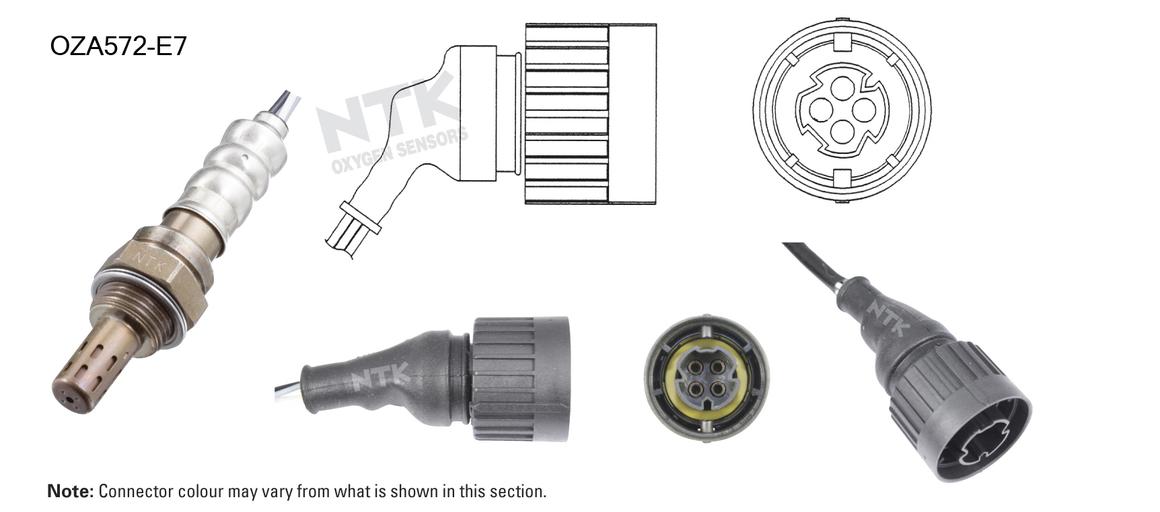 NTK Oxygen Lambda Sensor OZA572-E7