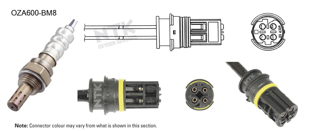 NTK Oxygen Lambda Sensor OZA600-BM8