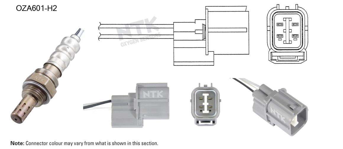 NTK Oxygen Lambda Sensor OZA601-H2