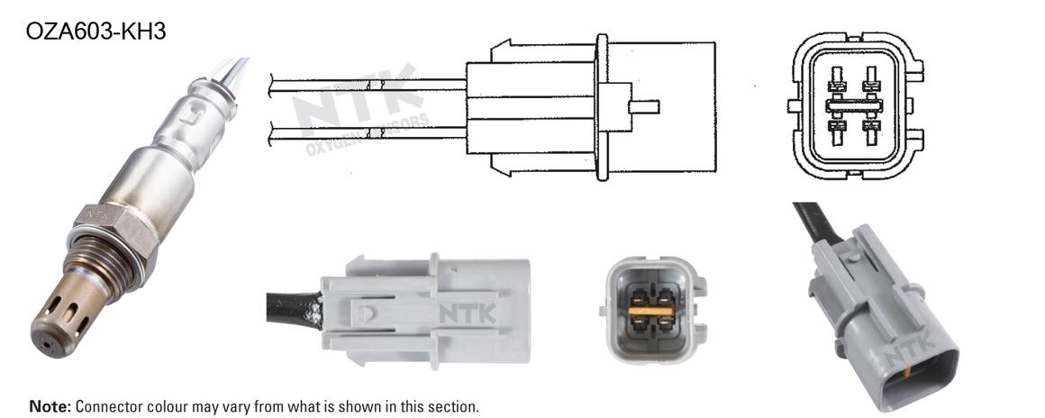 NTK Oxygen Lambda Sensor OZA603-KH5
