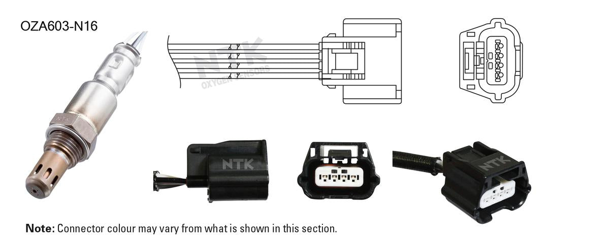 NTK Oxygen Lambda Sensor OZA603-N16