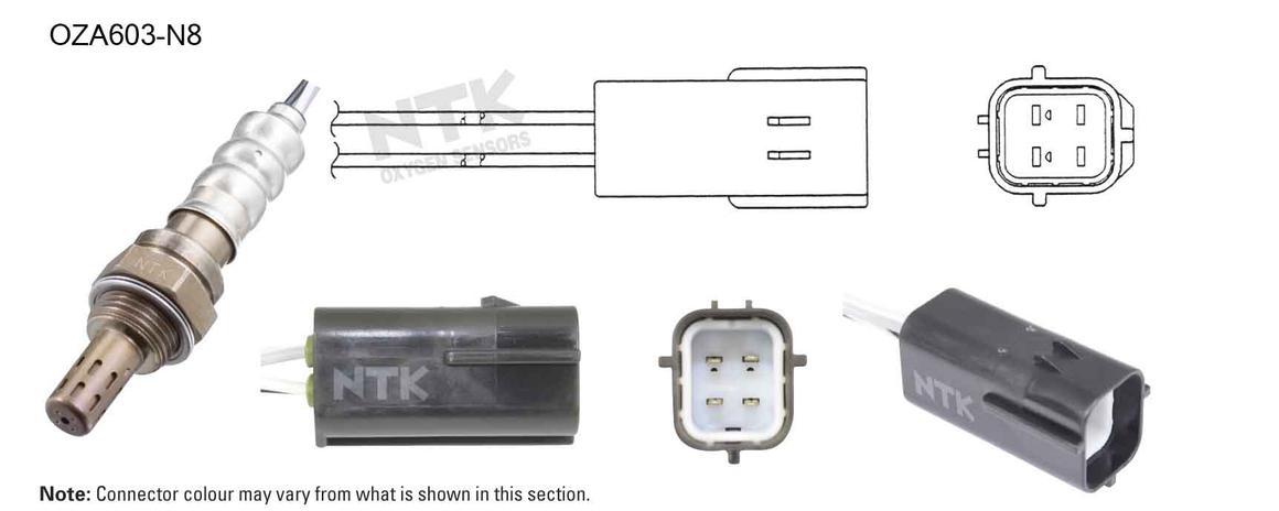 NTK Oxygen Lambda Sensor OZA603-N8