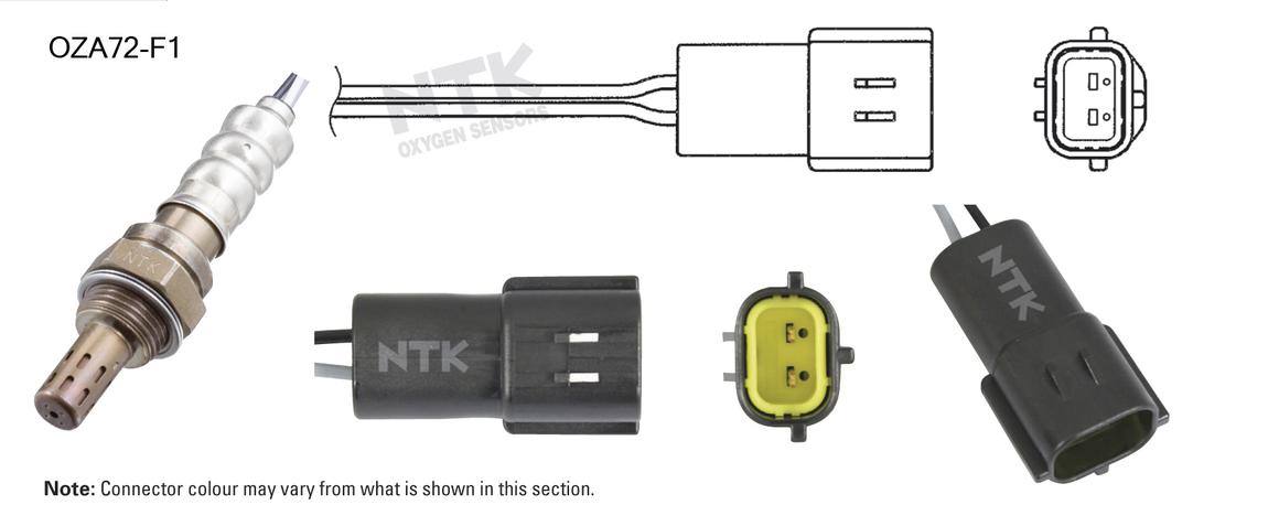 NTK Oxygen Lambda Sensor OZA607-F2