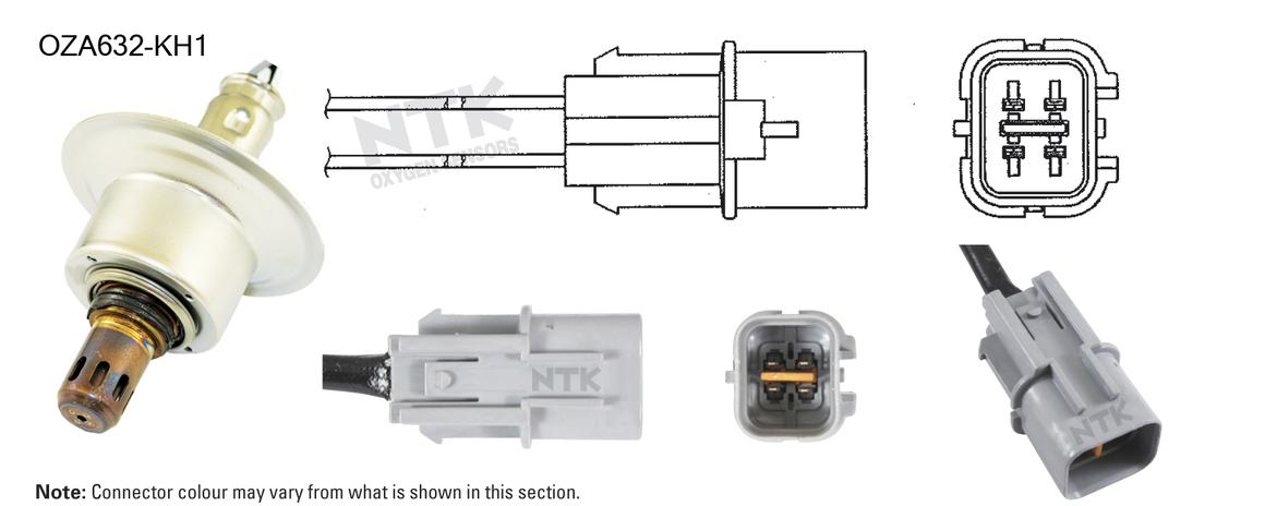 NTK Oxygen Lambda Sensor OZA632-KH1