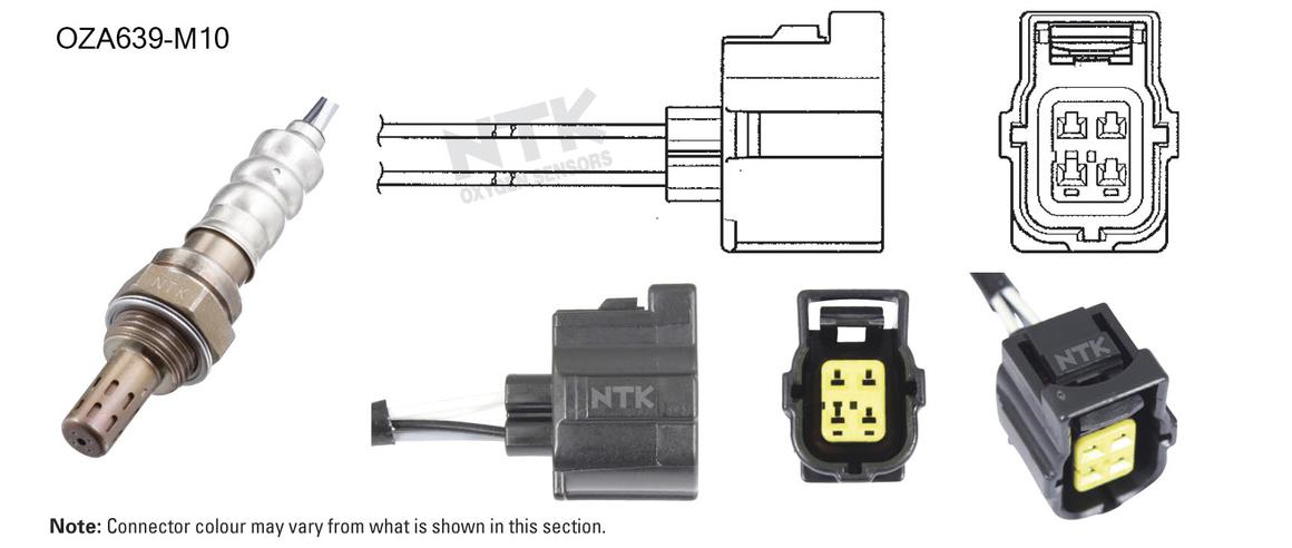 NTK Oxygen Lambda Sensor OZA639-M10