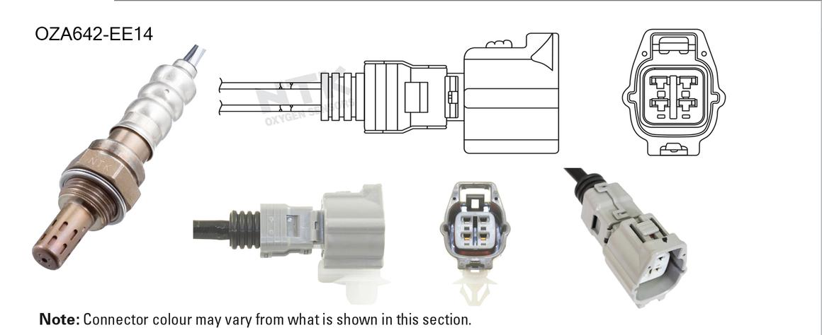NTK Oxygen Lambda Sensor OZA642-EE14