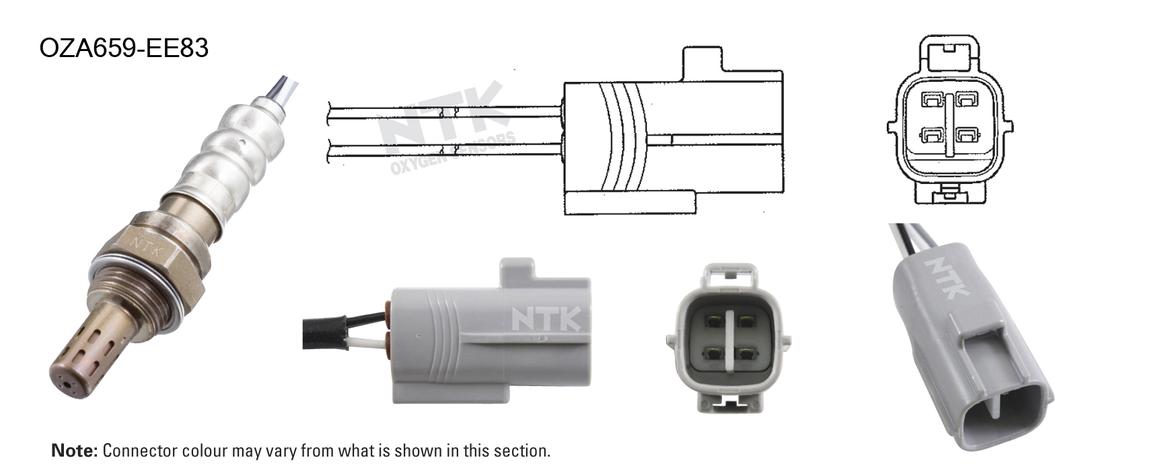NTK Oxygen Lambda Sensor OZA659-EE83
