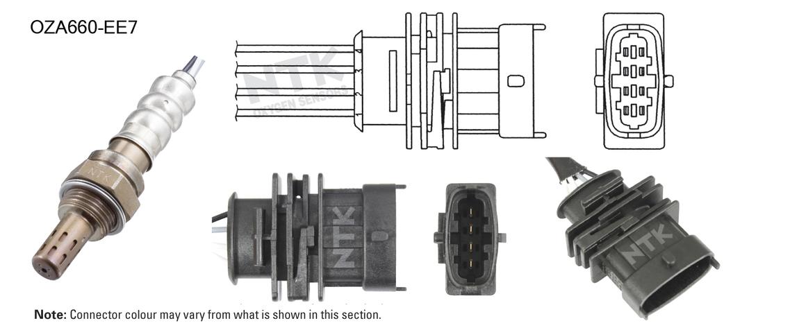 NTK Oxygen Lambda Sensor OZA660-EE7