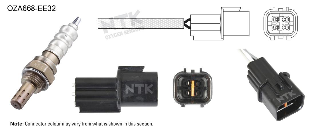 NTK Oxygen Lambda Sensor OZA668-EE32