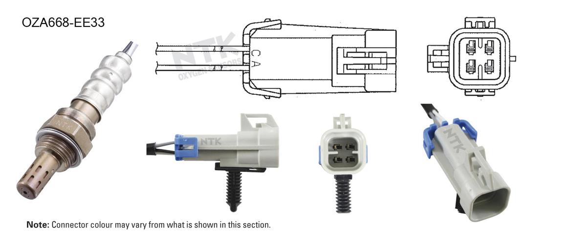 NTK Oxygen Lambda Sensor OZA668-EE33